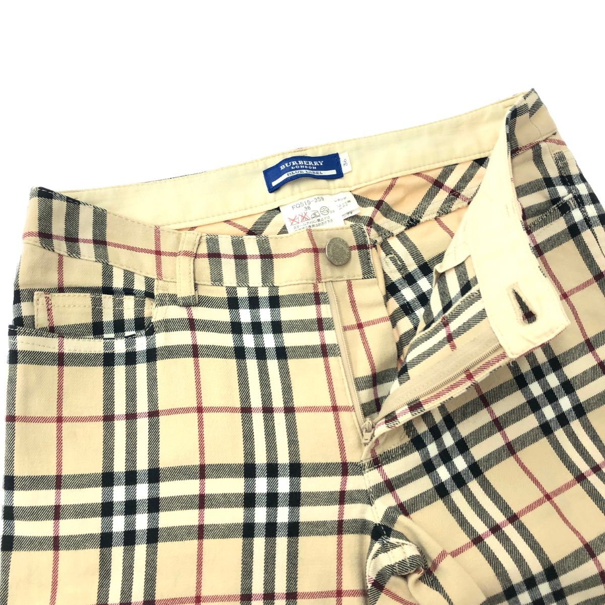 ノバチェックパンツ