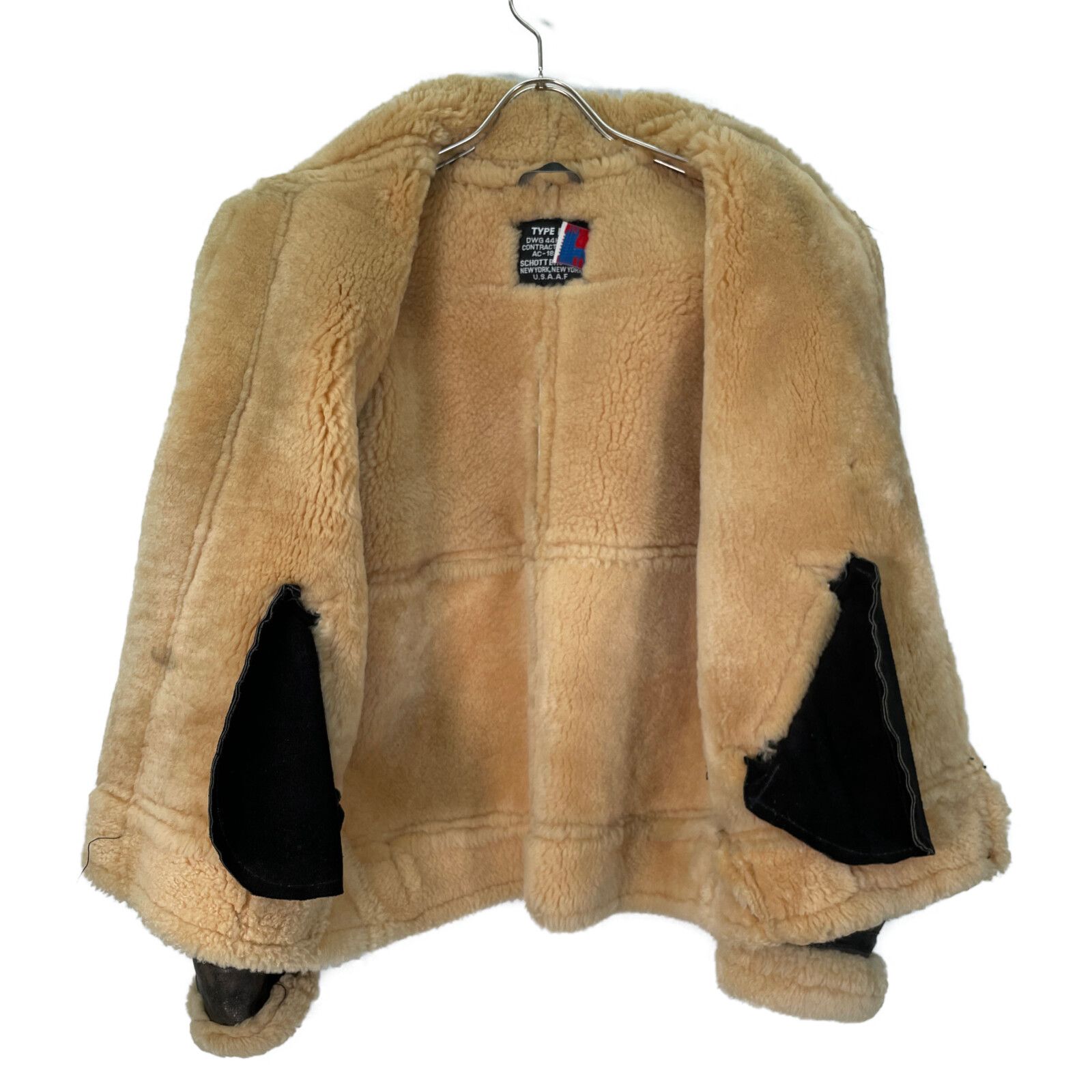 【送料無料】SCHOTT TYPE B-3 フライトジャケット USA製 38 fit=scale-down,w=1200