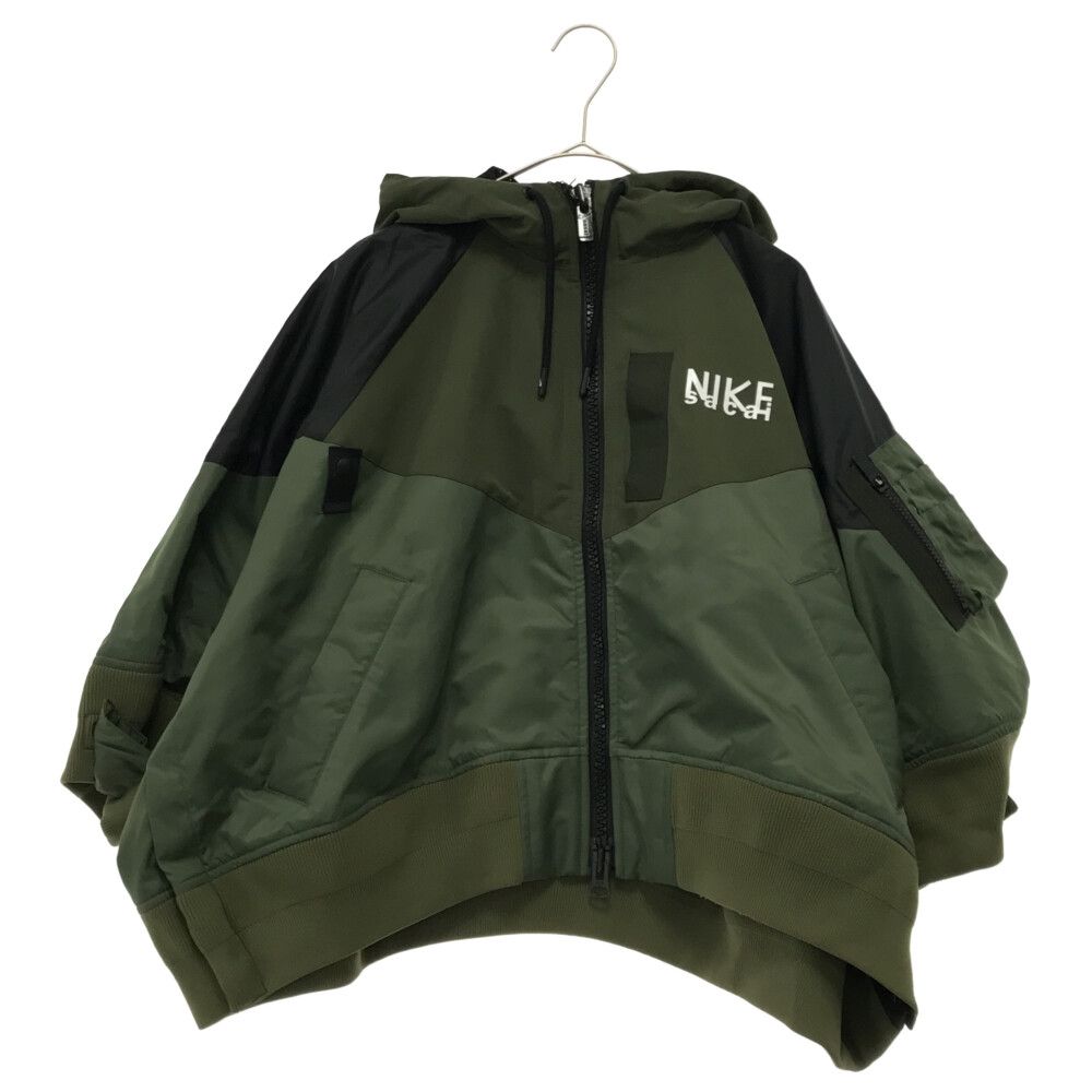 Sacai (サカイ) 22AW×NIKE FULL ZIP HD JACKET DQ9049-325×ナイキ