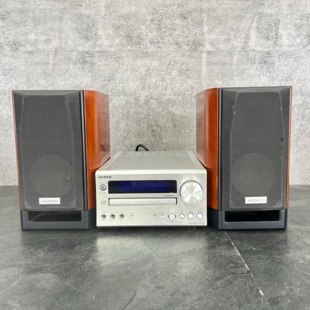 CDコンポ ONKYO CR-D2 D-112ELTD CDレシーバー スピーカーペア オンキョー オーディオ機器 CDプレーヤー 音響|69459