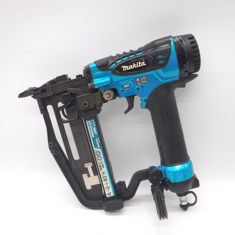 マキタ 4mm 高圧フロアタッカ AT450HAM 青 AT450HA エアー タッカー  