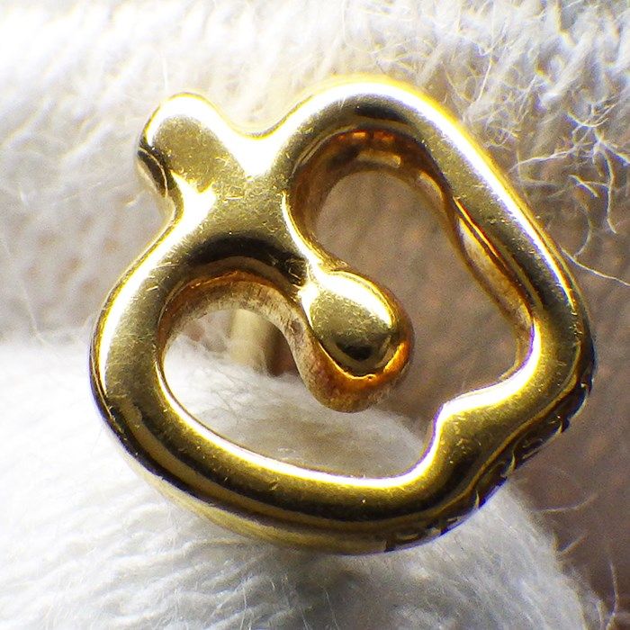 ティファニー Tiffany & Co. ピアス アップル K18YG 【中古】 - メルカリ