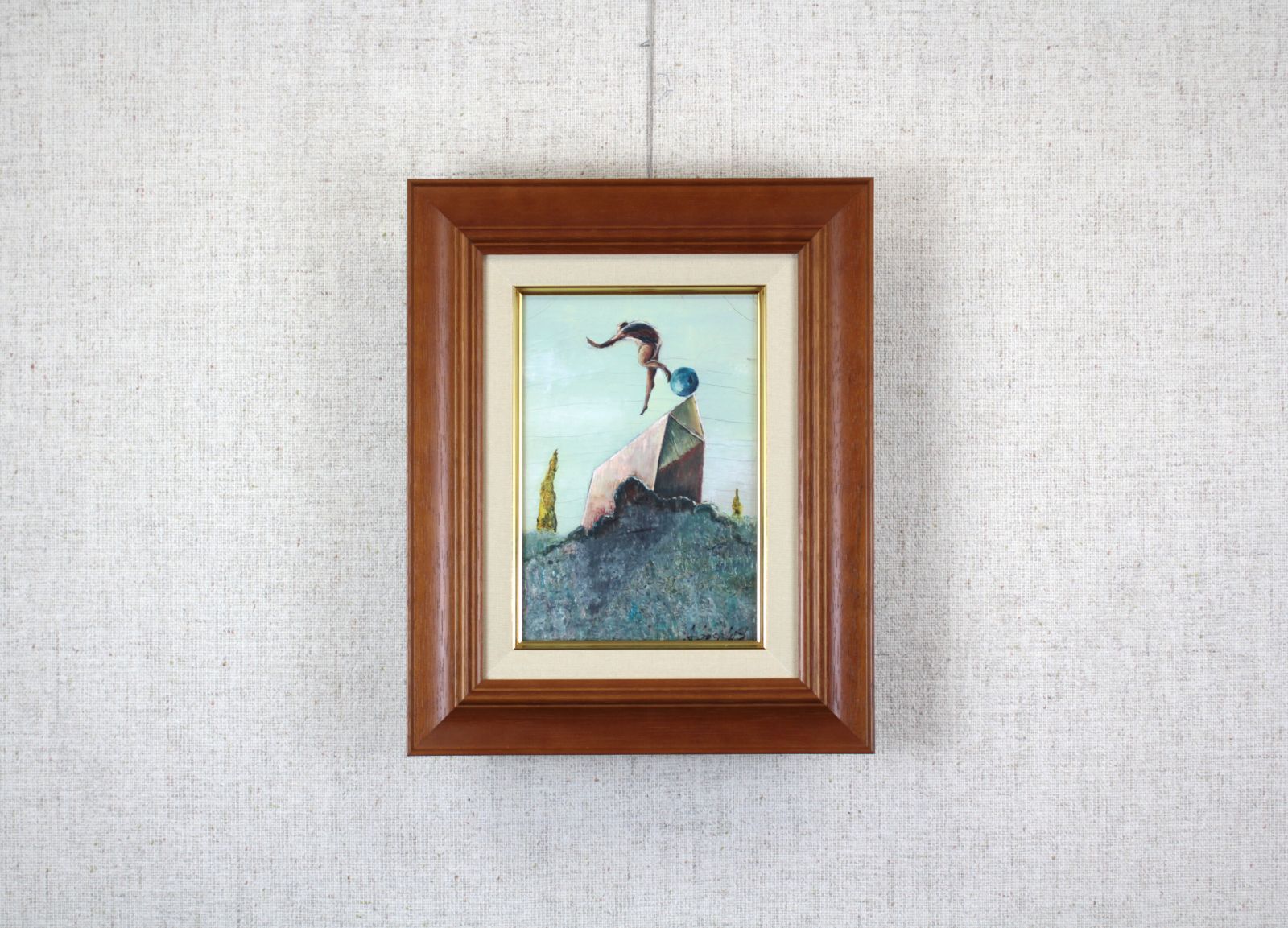 諸富 稔『影ト光』油彩画 絵画 諸富 稔『影ト光』油彩画 絵画 - メルカリ
