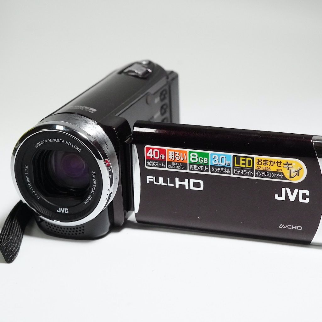 ビデオカメラ JVC Victor Everio GZ-E225-T JVC Everio GZ-E225 価格比較 - 価格.com