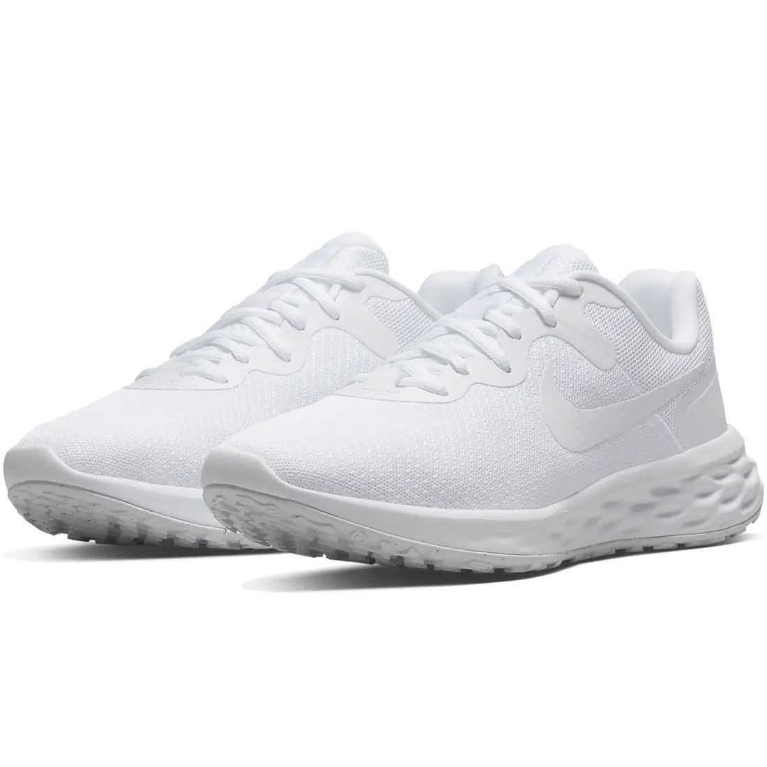 ナイキ NIKE WMNS REVOLUTION 6 ウィメンズ レボリューション 6 DC3729 102 レディーススニーカー 靴 ランニング シューズ ホワイト/ホワイト(102)24.5cm [ホワイト/ホワイト/ホワイト] [24.5 cm]