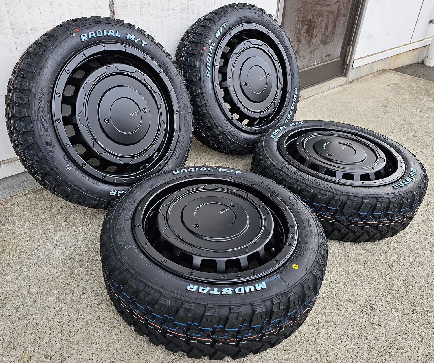 新品4本セット!! クロスビー レクセル LEXXEL SwaGGer スワッガー マッドスター MT 175/60R16 タイヤホイール 16インチ  ホワイトレター - メルカリ