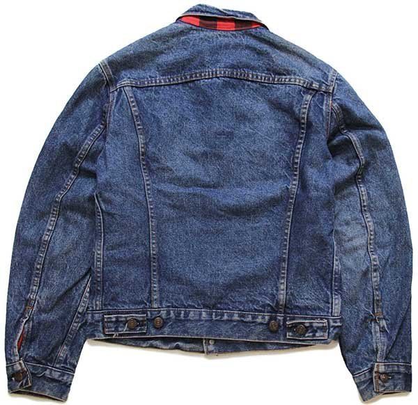 80s USA製 Levi'sリーバイス 70411 バッファローチェック ネルライナー ...