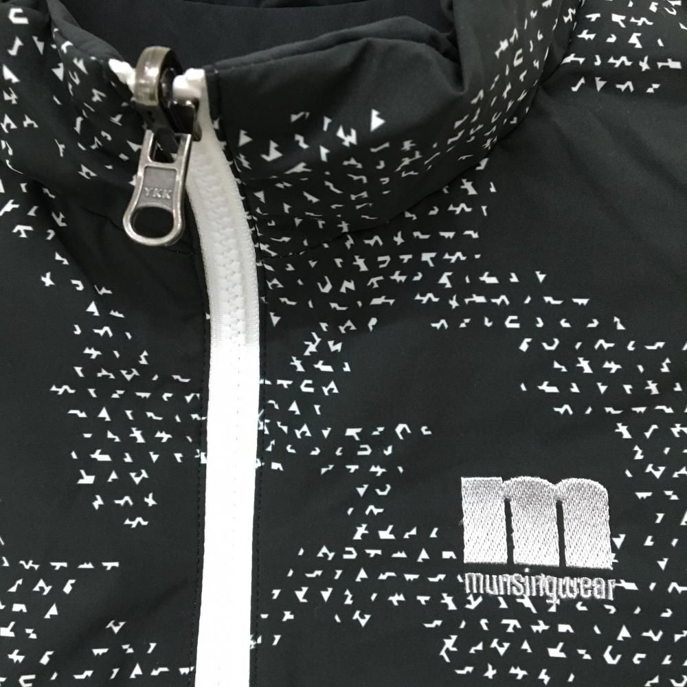 秋冬　2way 着用1回　マンシングウェア　ゴルフリバーシブル中綿ワンピース　L 秋冬 2way 着用1回 マンシングウェア ゴルフリバーシブル中綿