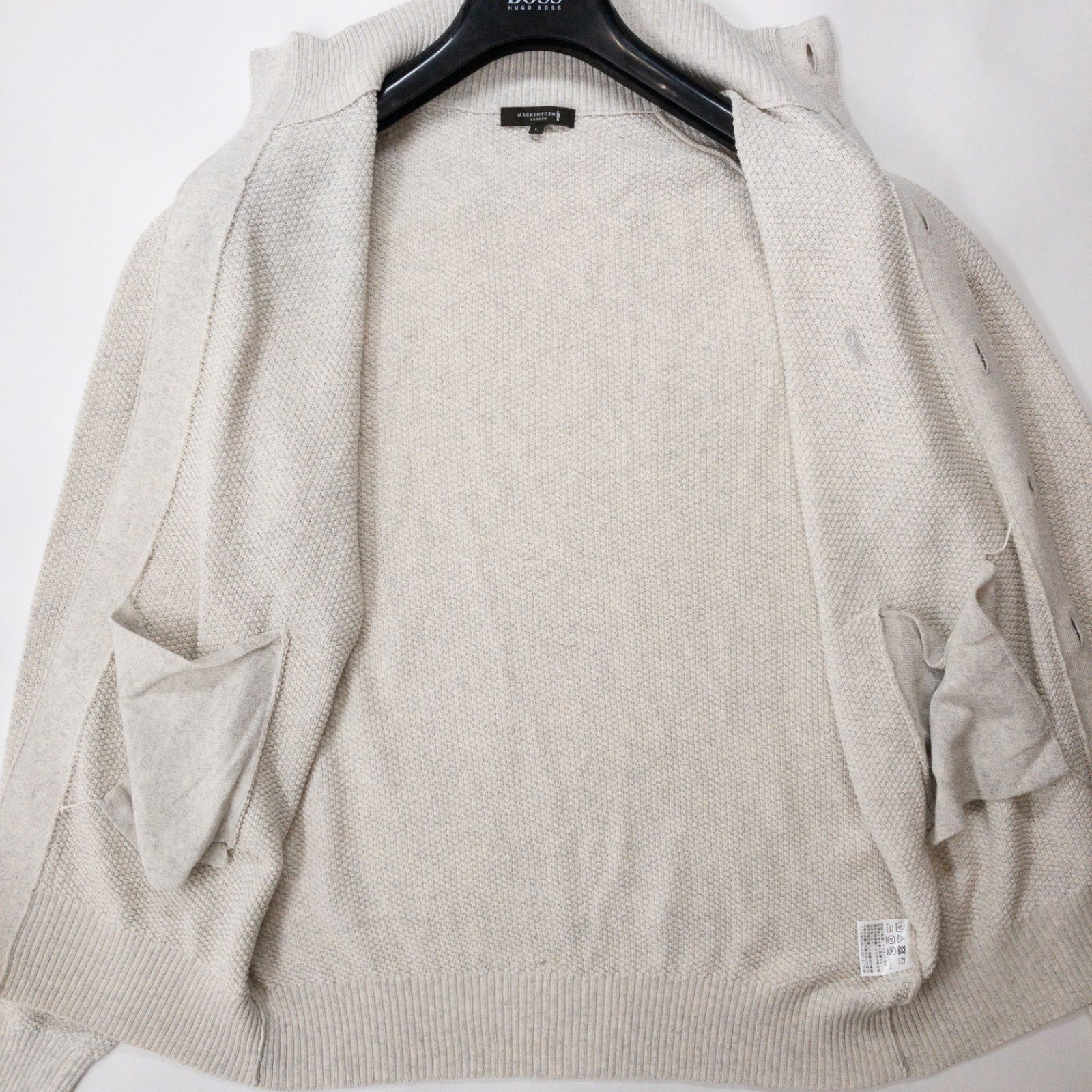 近年完売品【美品✨】マッキントッシュロンドン コットンシルクニットカーディガン 近年完売品【美品✨】マッキントッシュロンドン コットンシルク