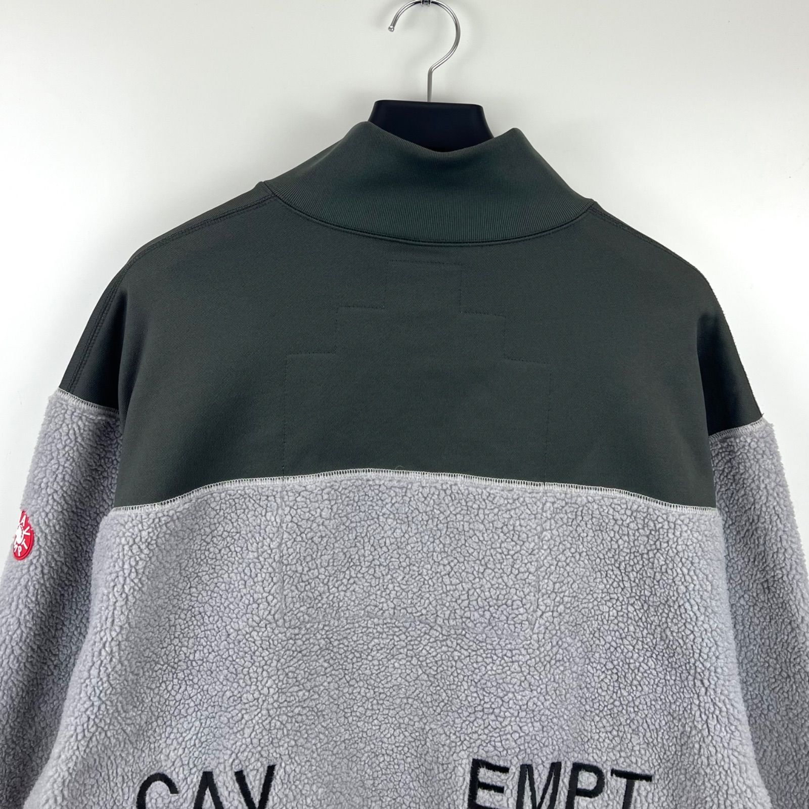 C.E CAVEMPT FLEECE HALF ZIP SWEAT L シーイー キャブエンプト ハーフ