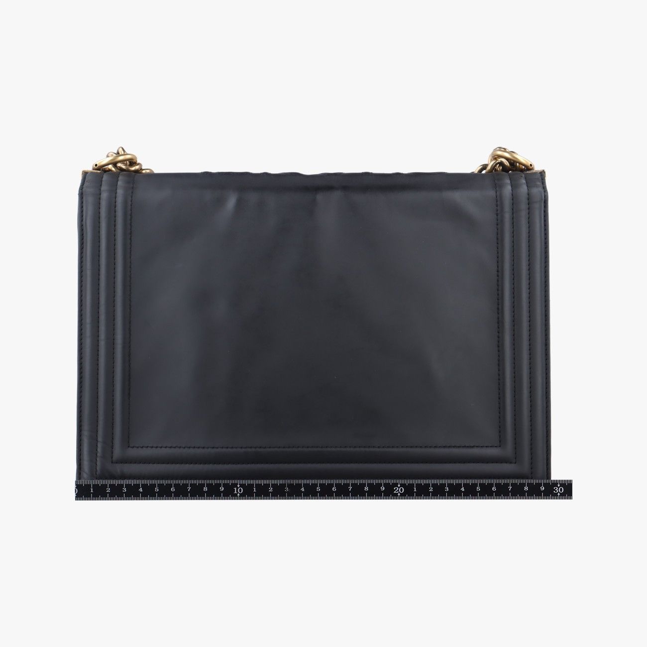 シャネルChanelボーイシャネルブラックレザーA6671115332938