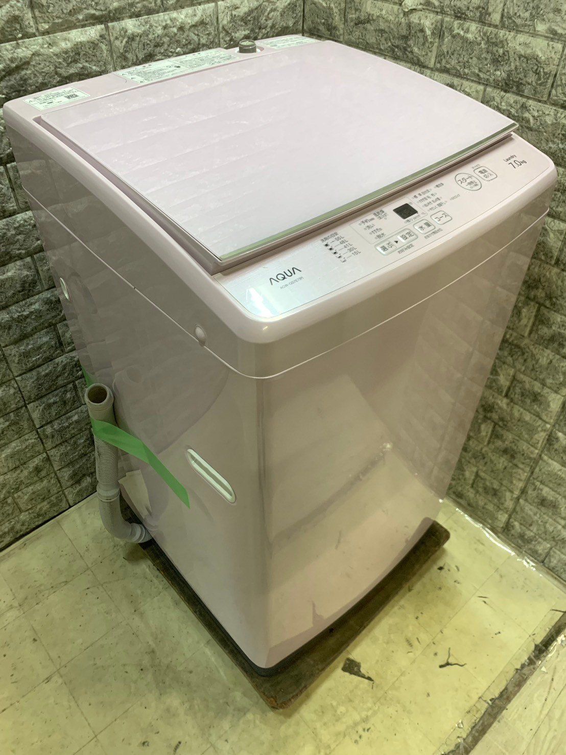 大阪送料無料☆3か月保障付き☆洗濯機☆アクア☆7kg☆2020年☆AQW