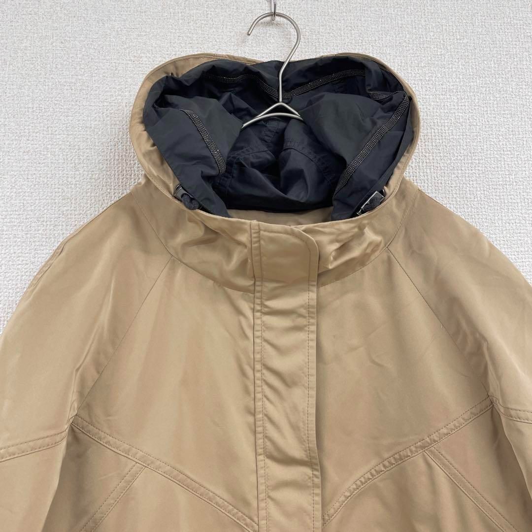 ブルネロクチネリ　モッズコート　モニーレ装飾　フード　シルク混　ベージュ　38 BRUNELLO CUCINELLI ブルネロクチネリ モッズコート モニーレ装飾
