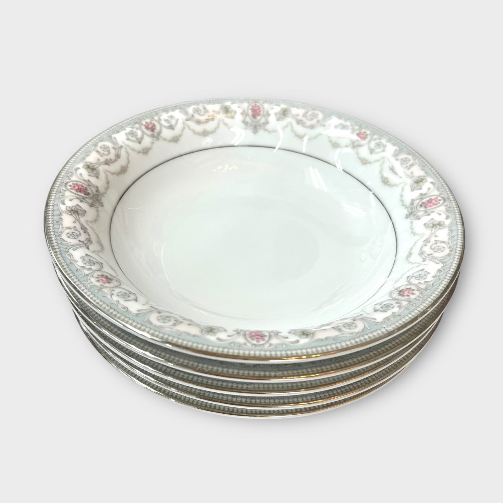 オールドノリタケ　日本陶器会社　グレービーボート　スープ皿5枚　未使用 オールドノリタケ スープ皿2枚 日本陶器会社 R-0351 ダH - メルカリ