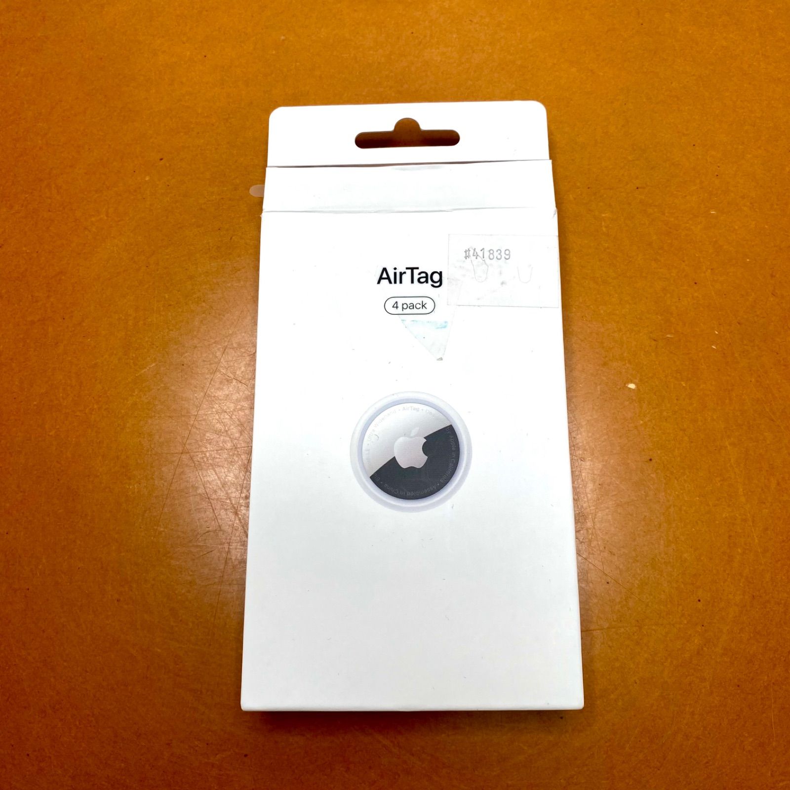 Apple AirTag 本体 4個入り MX542ZP A Apple AirTag アップル エアタグ