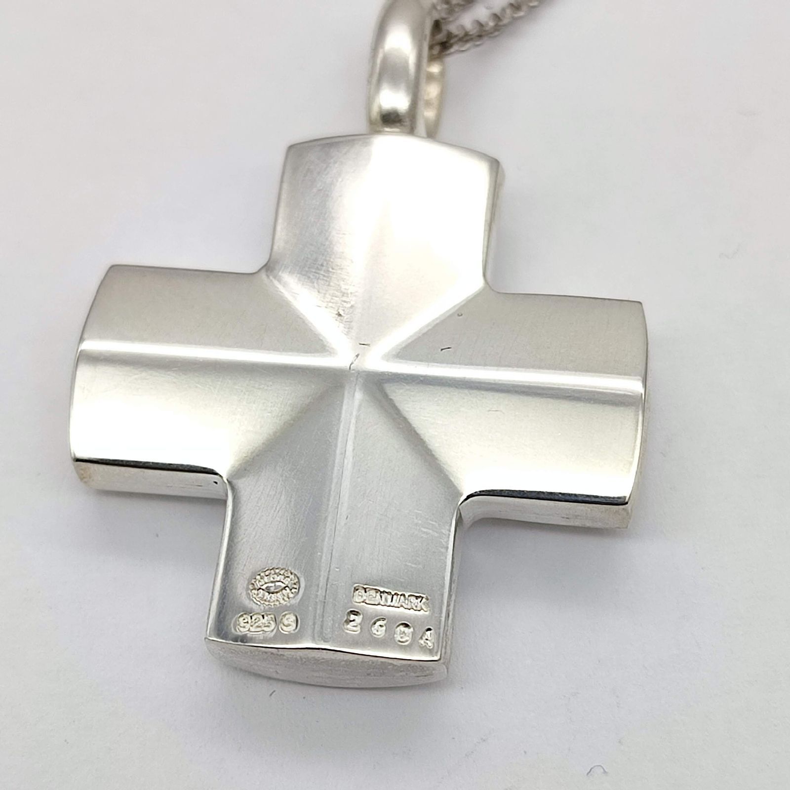 美品】ジョージジェンセン クロスネックレス 260A シルバー925