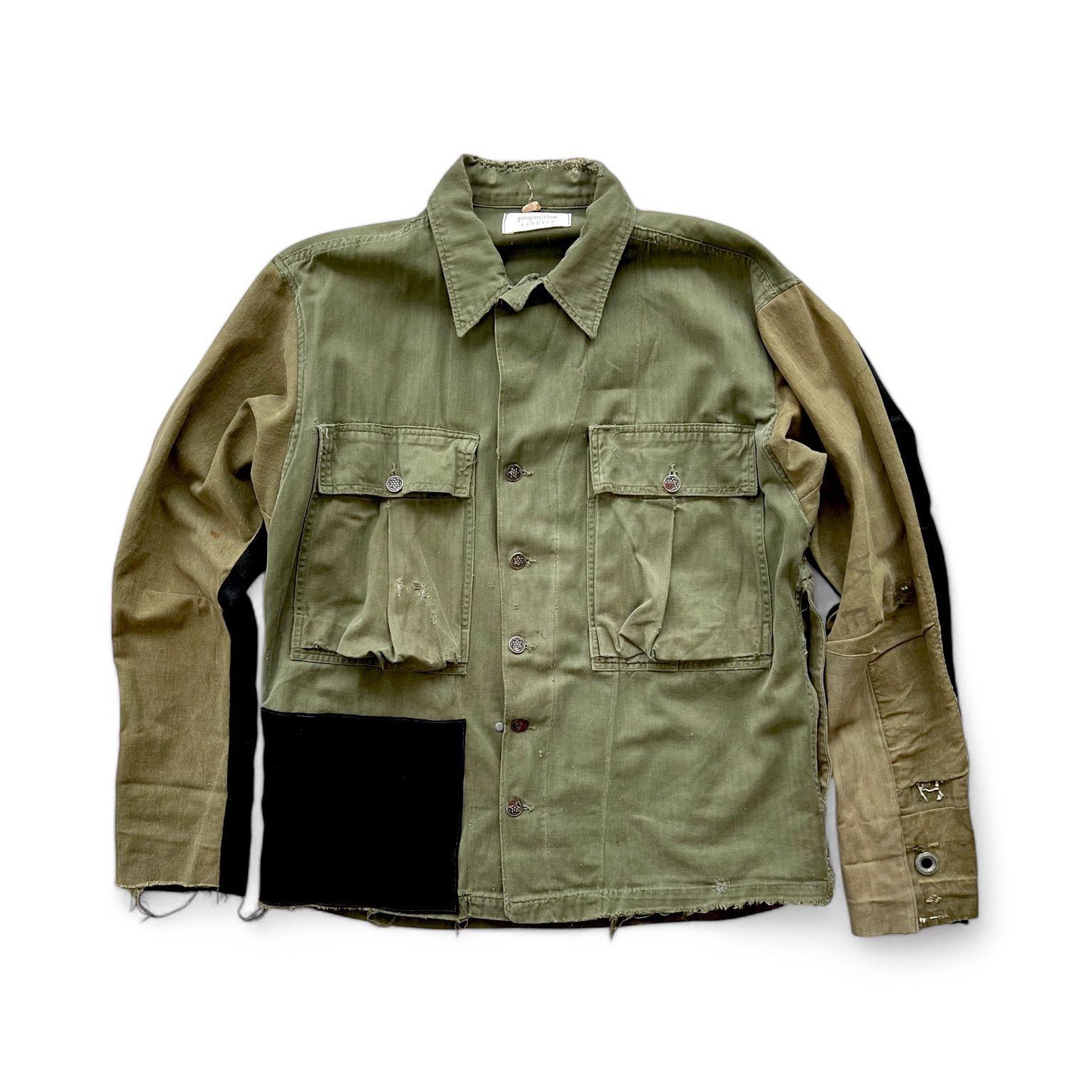proposition プロポジション VINTAGE military green jacket - メルカリ