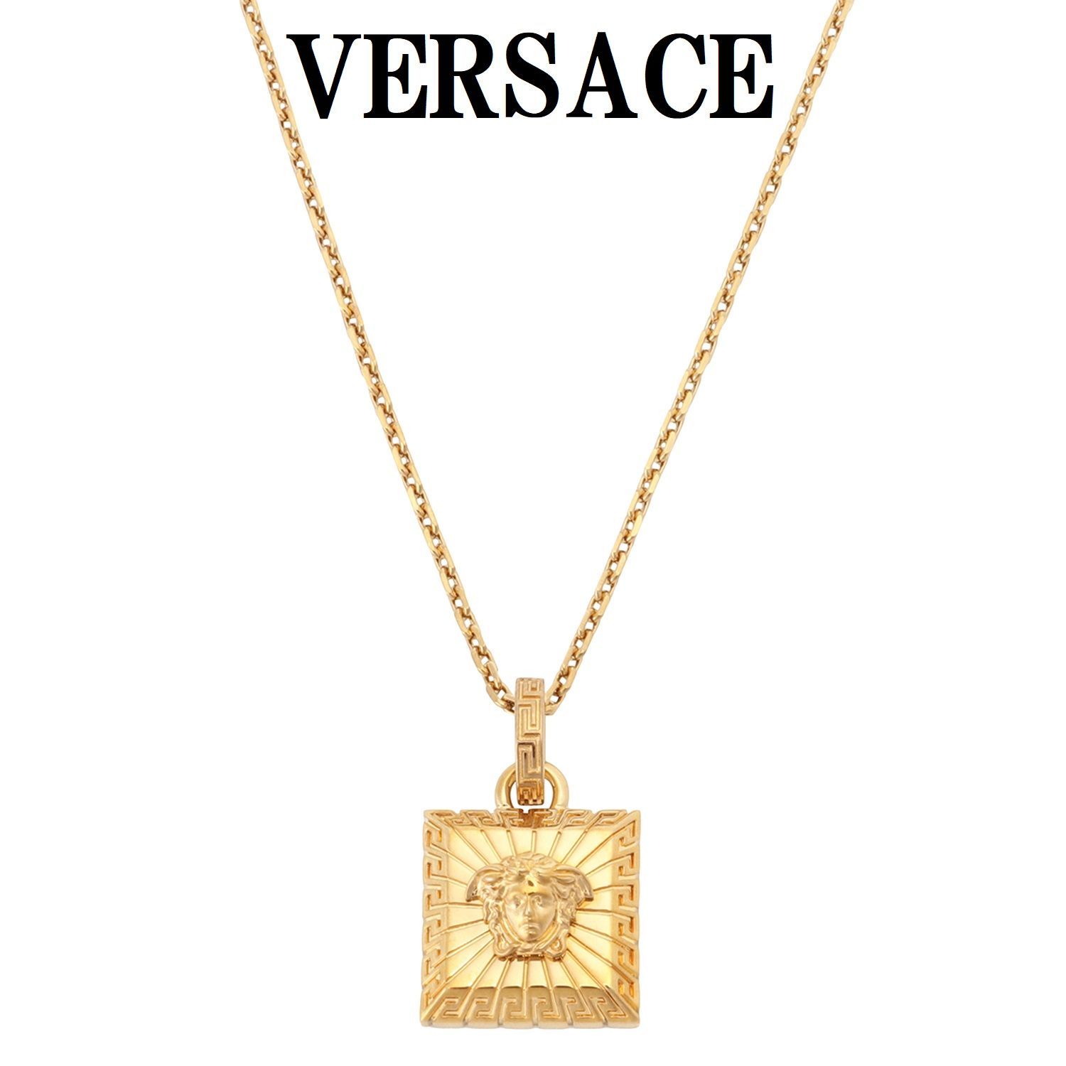 ヴェルサーチ VERSACE 1004341 1A00620 3J000 メドゥーサ スクエア