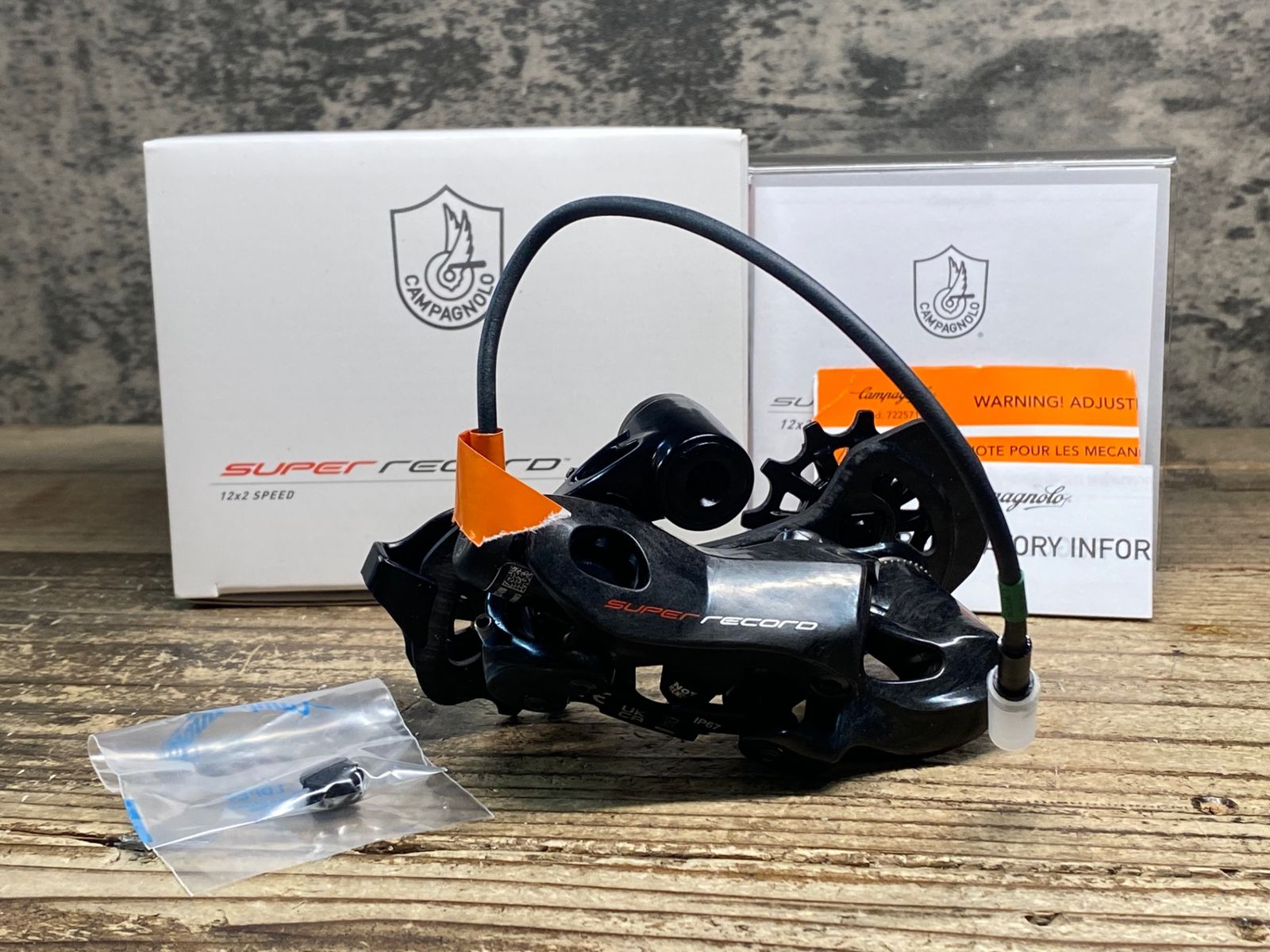 カンパニョーロ　ベローチェ　コンボセット　⚠️リアディレイラー のみテァアグラ カンパニョーロ ベローチェ コンボセット ️リアディレイラー のみ