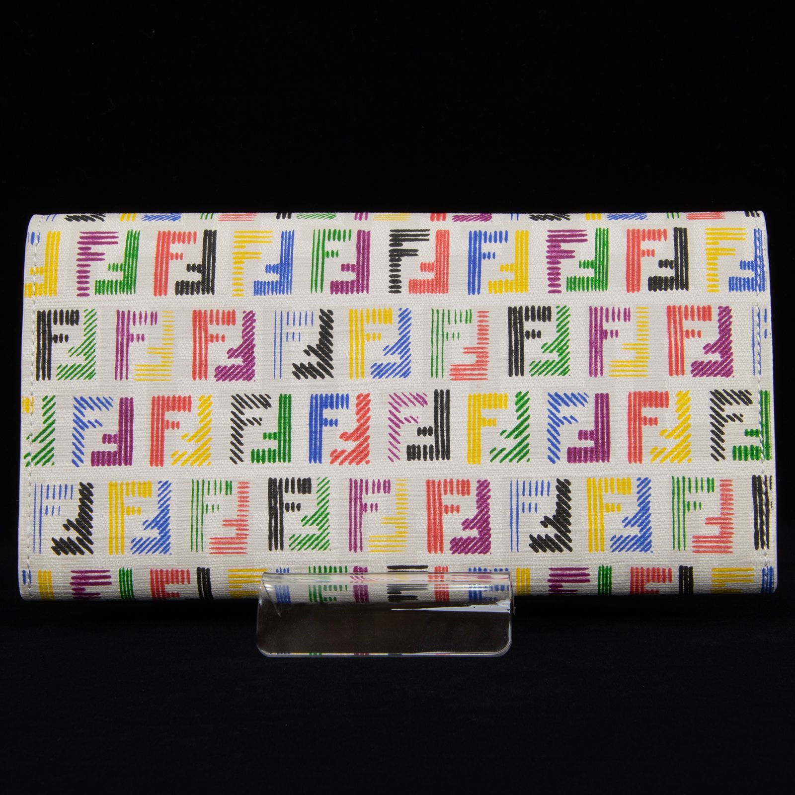 【美品】FENDI フェンディ 長財布 スナップボタン ズッカ柄 ヴィンテージ 美品】FENDI フェンディ 長財布 スナップボタン ズッカ柄