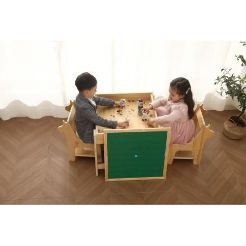 ブロックテーブルチェアセット ブロックデスク 子ども 子供 テーブル 椅子セット 送料無料ブロック おもちゃ 知育玩具ブロックテーブル