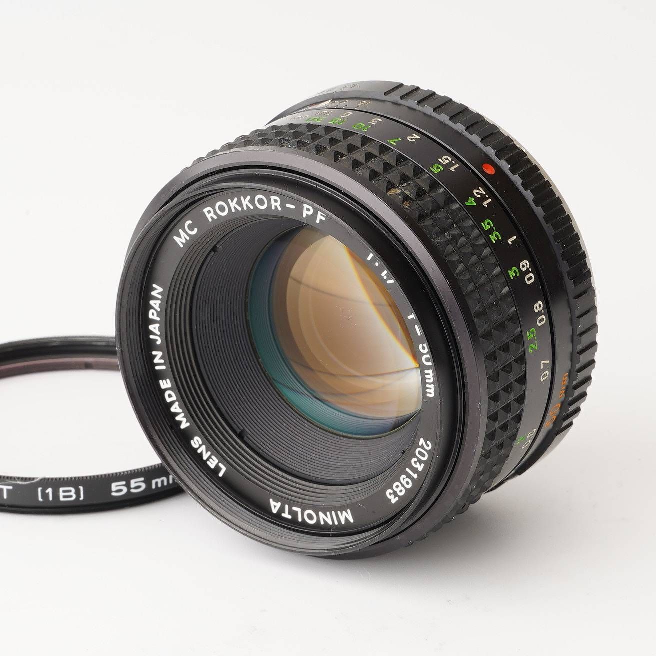 ミノルタ Minolta MC ロッコール Rokkor-PF 50mm F1.7