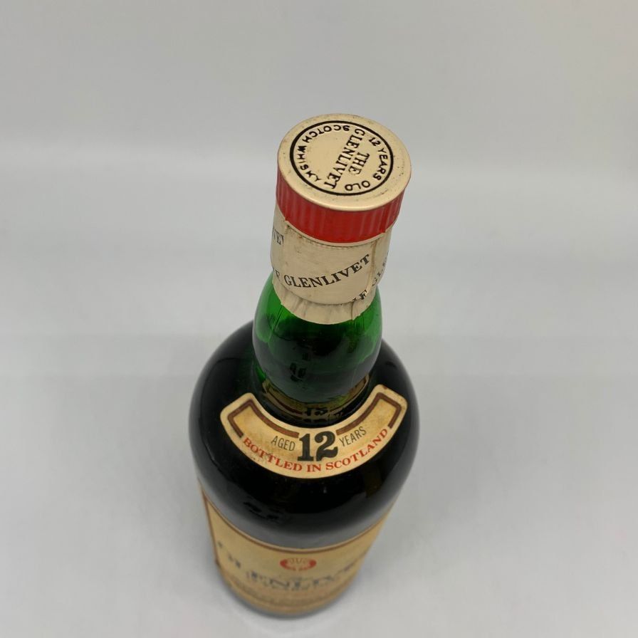 グレンリベット 12年 アンブレンデッド 赤アザミ 1000ml 43%【C4】 Amazon.co.jp: 未開栓 グレンリべット12年 古酒 1ℓ ウィスキー