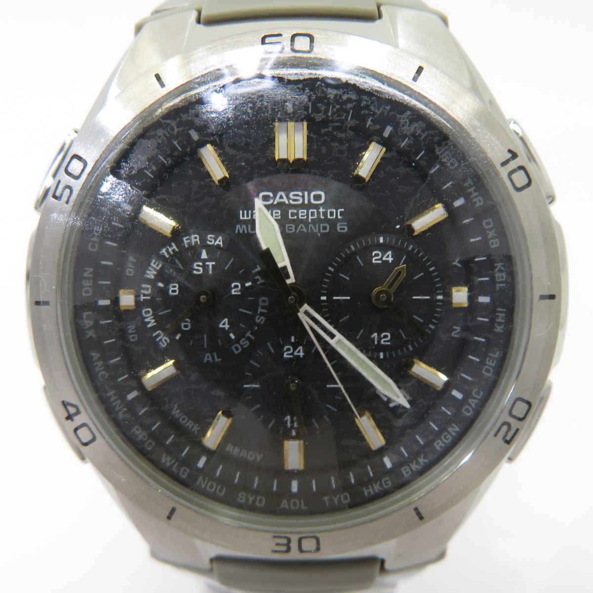 未使用】CASIO カシオ wave ceptor ウェーブセプター WVQ-M410DE-1A3JF