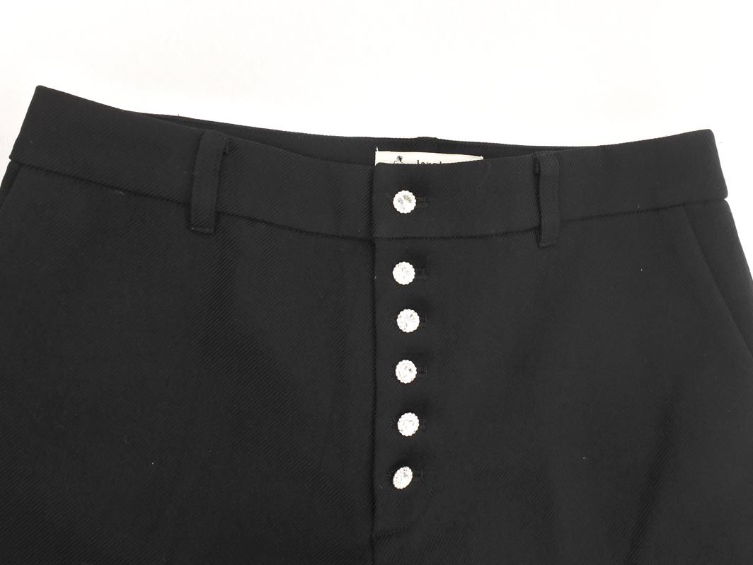 leur logette ルールロジェット ビジュー ボタンフライ パンツ