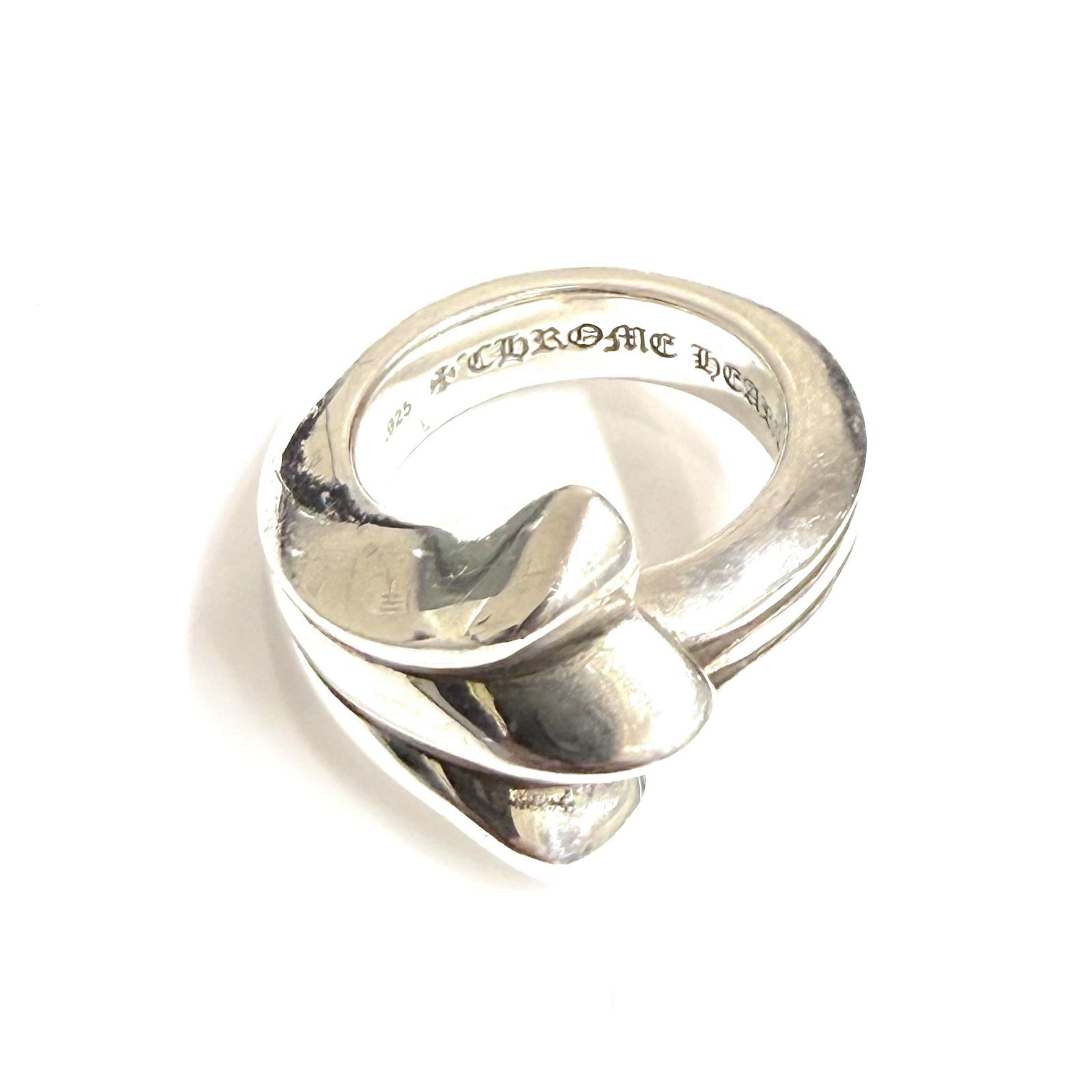 CHROME HEARTS クロムハーツ ハーフ720 クロステイル リング シルバー