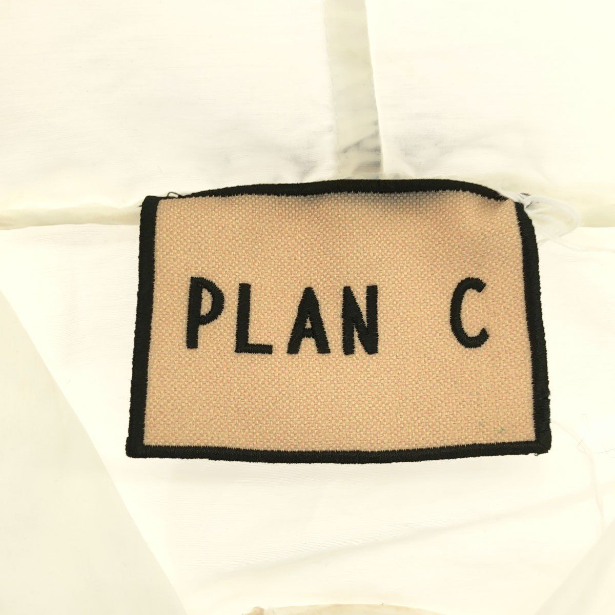 新品 PLAN C プランシー ハーフジップ ナイロンジャケット PLAN C プラン シー コットンナイロン ハーフジップアノラック