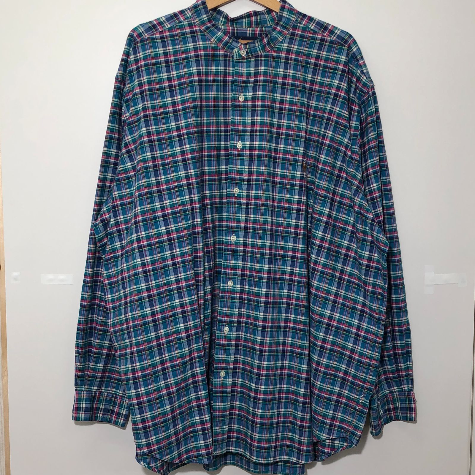 Ralph Lauren Classic Fit ラルフローレン ノーカラーシャツ