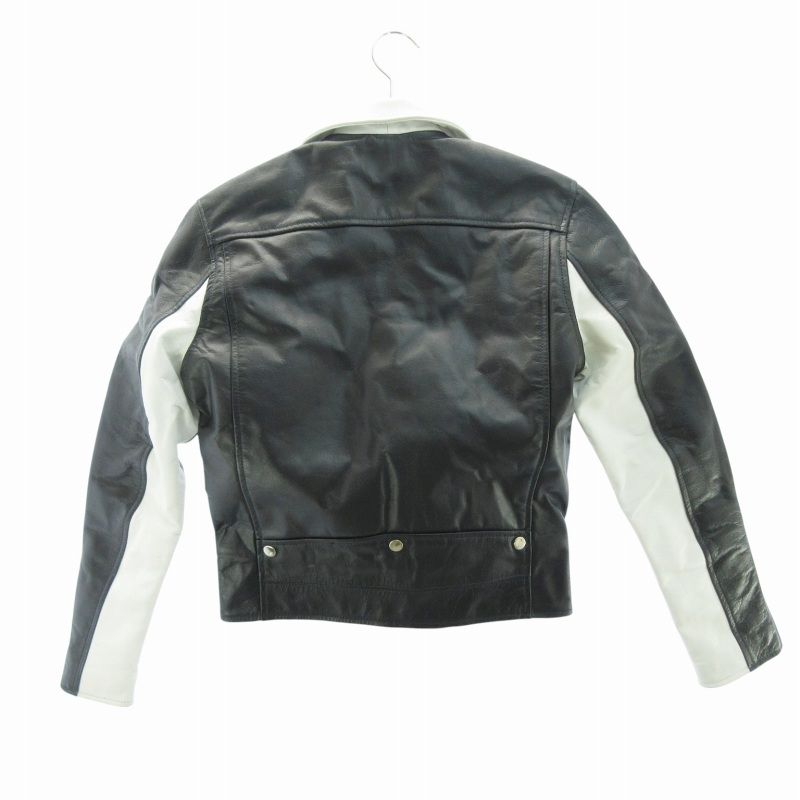 極美品 JIMSINN クレイジーパターン シャツジャケット ライダース 希少