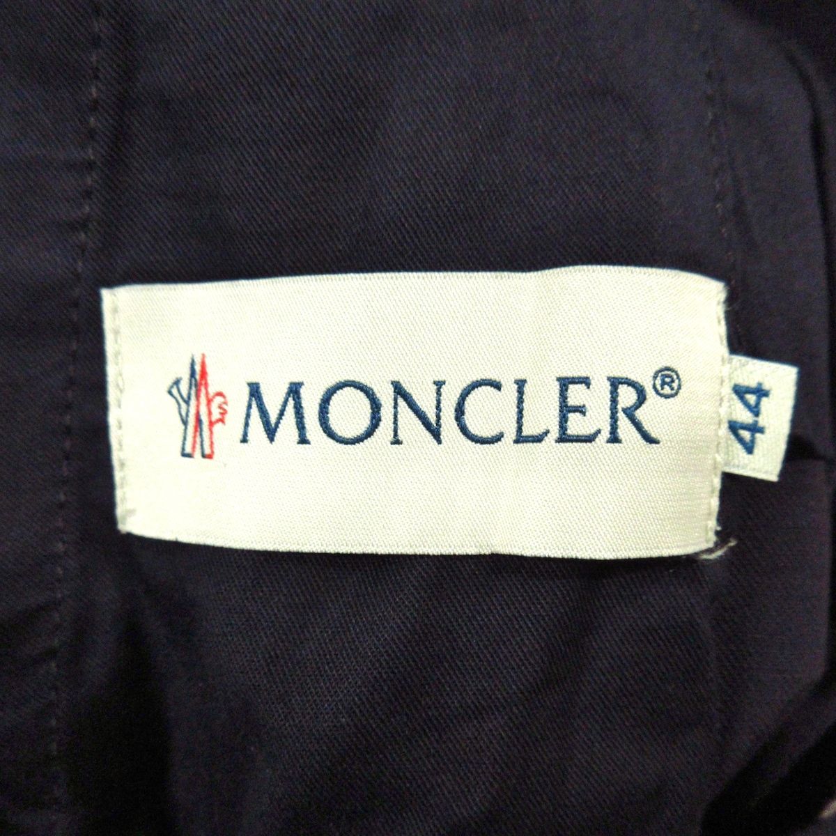 MONCLER(モンクレール) パンツ サイズ44 M メンズ PANTALONE ダークネイビー - メルカリ