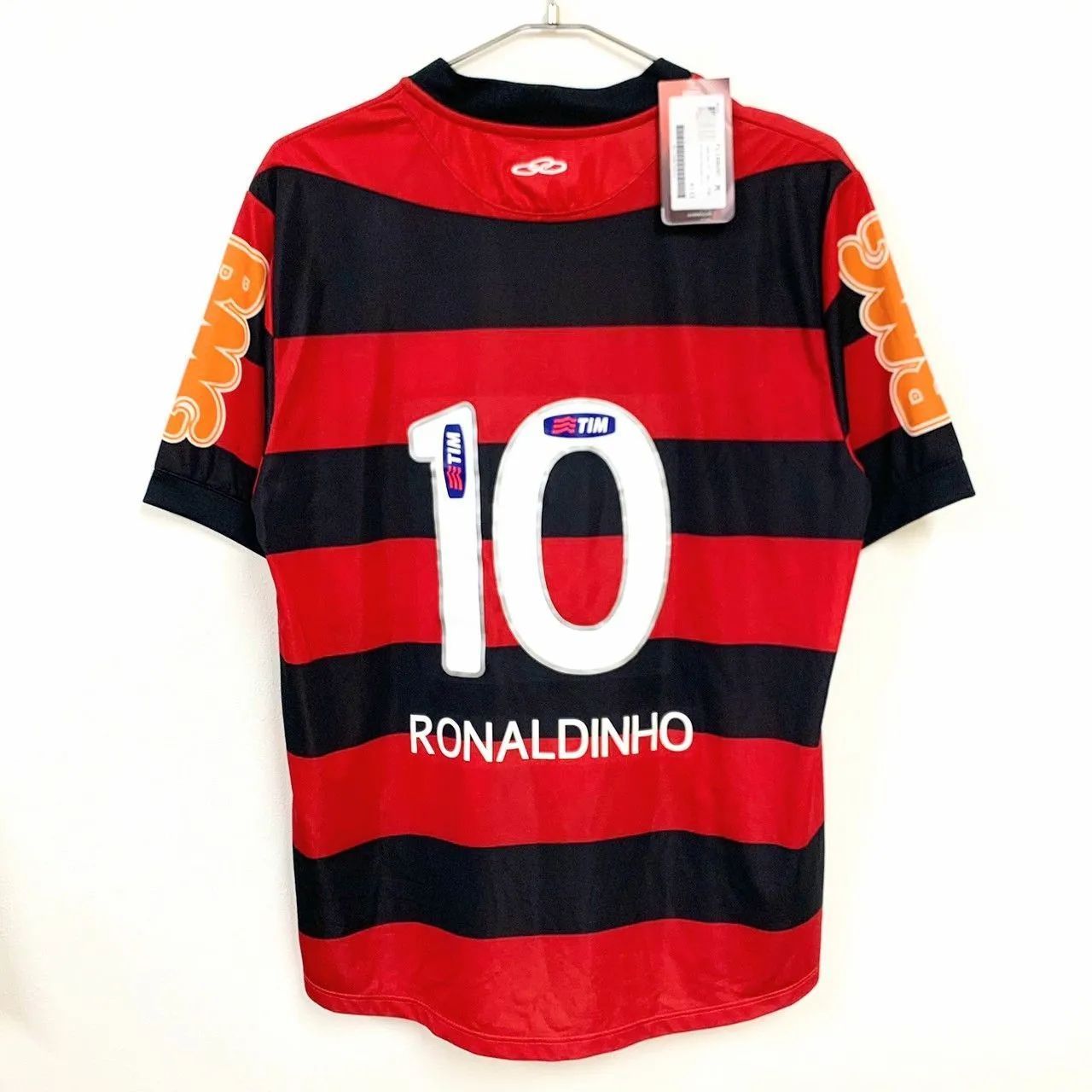【激レア】フラメンゴ ロナウジーニョ ユニフォーム 背番号10 オリンピクス 激レア】フラメンゴ ロナウジーニョ ユニフォーム 背番号10