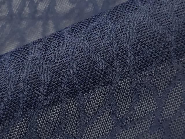 平和屋着物□極上 小紋 切嵌吉祥文 黒地 逸品 CYAA2608s5