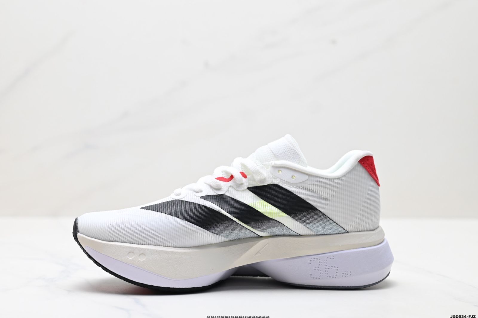 アディダス Adidas adizero BOSTON 13 通気性の良いメッシュ