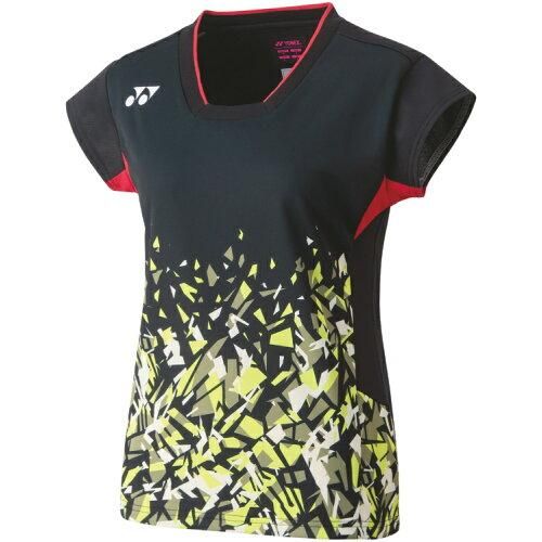 【新品・5営業日で発送】YONEX ヨネックス ウィメンズゲームシャツ(フィットシャツ) (20716) 色 : ブラック サイズ : S 