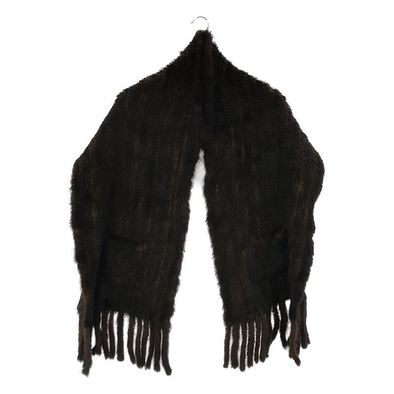 極美品martinique☆マルティニークエコファー マフラー