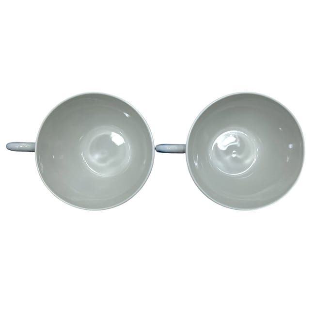 ロイヤルコペンハーゲン カップ＆ソーサー 2脚 セット 節約 ホワイト