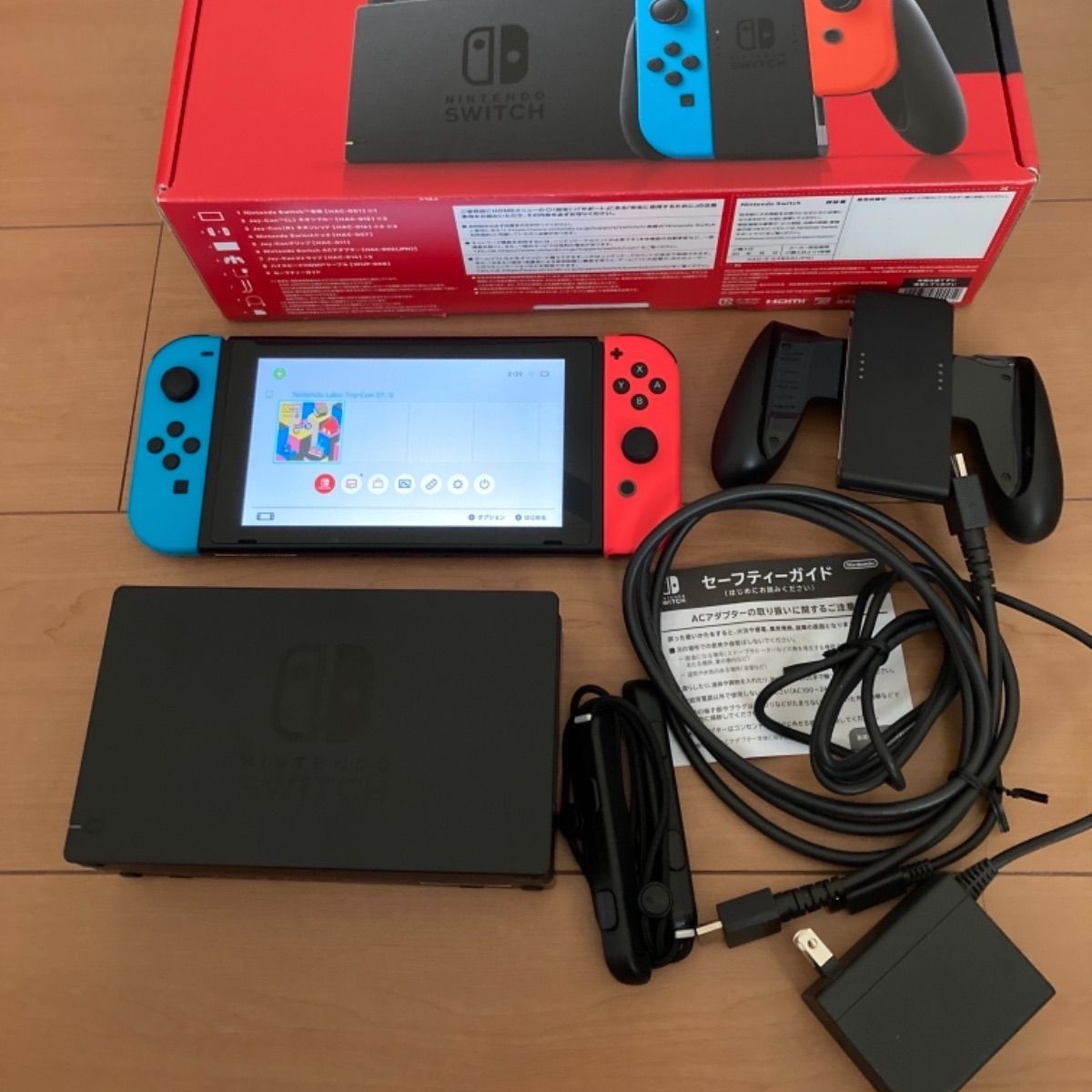 Nintendo Switch JOY-CON(L)(R)本体セット美品 動作品 - メルカリShops