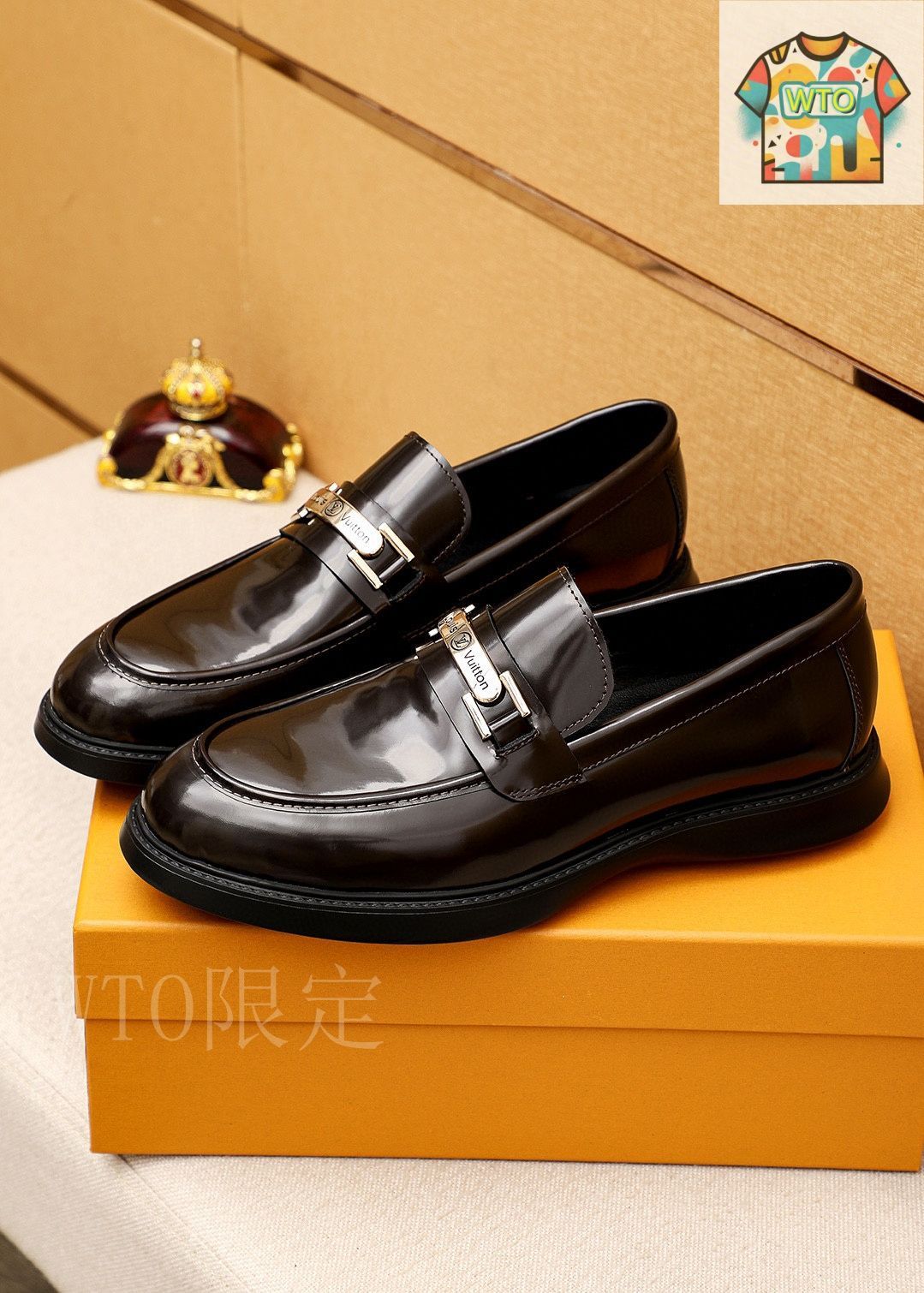 美品　ルイヴィトン　LOUIS VUITTON　革靴　レザードレスシューズ　5 楽天市場】ルイ・ヴィトン LOUIS VUITTON 革靴 MEN'S その他靴