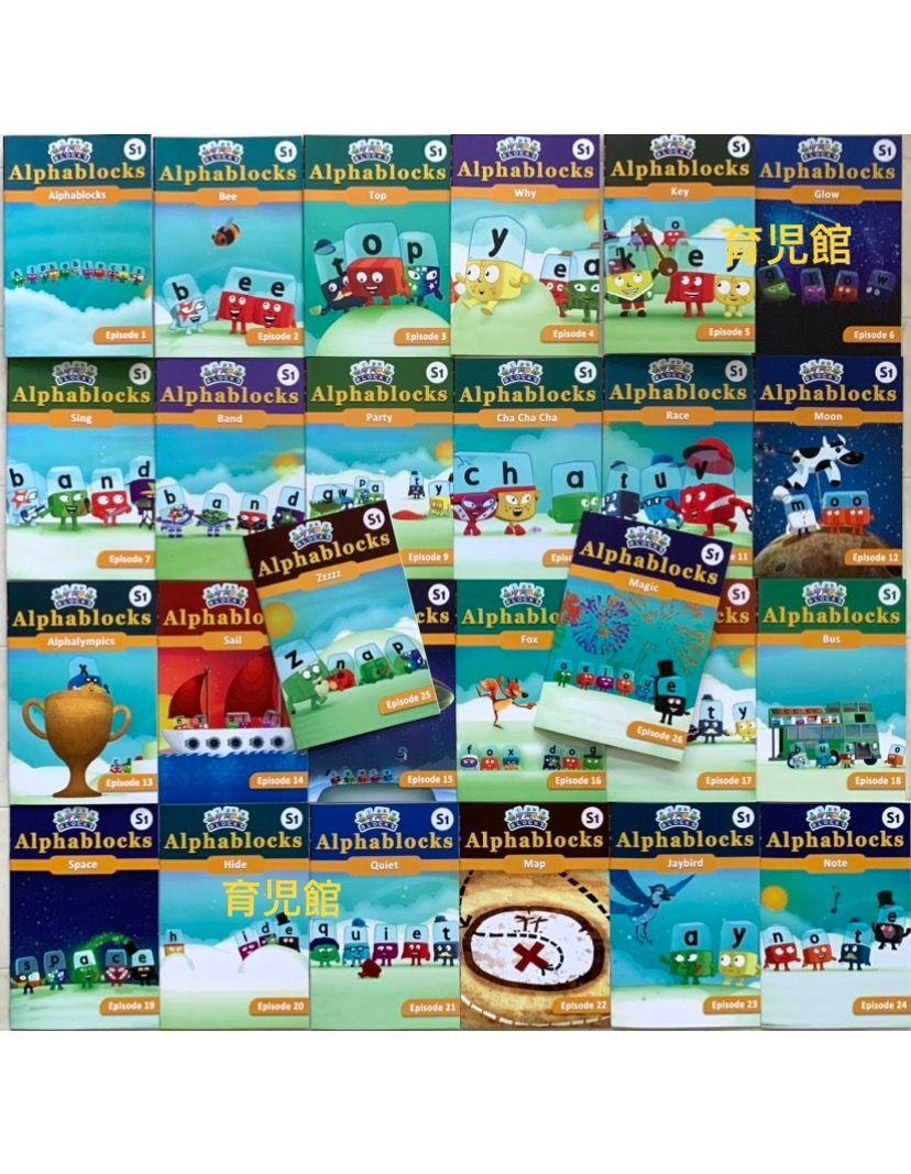 新品 Alphablocks 絵本26冊 全冊音源付動画付＆64Gマイヤペンお