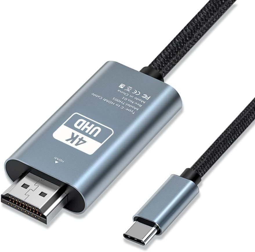 USB C HDMI変換ケーブル 30HZ 1.8M - ケーブル