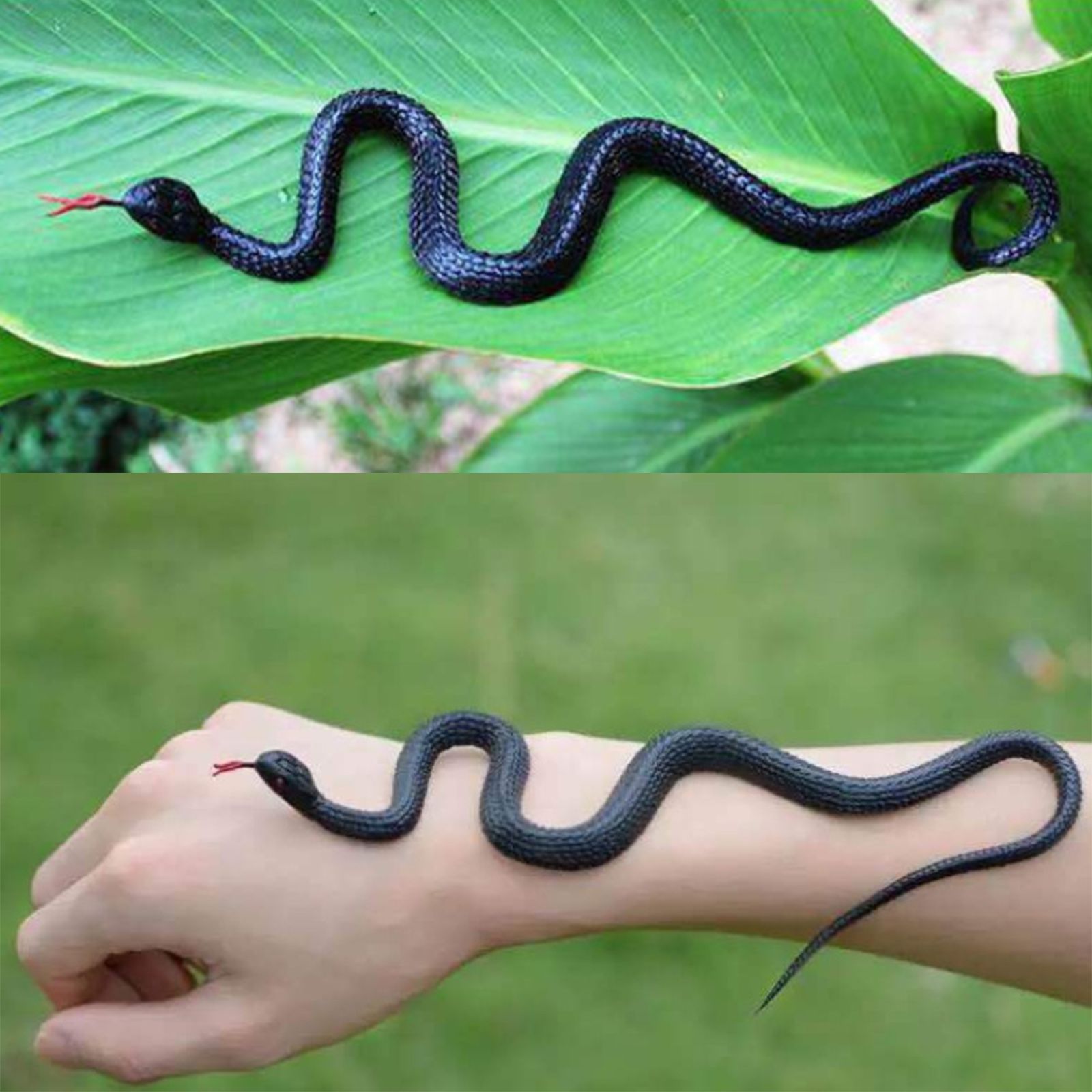シミュレーション動物モデル ヘビ ゴム製蛇 ジグザグヘビ