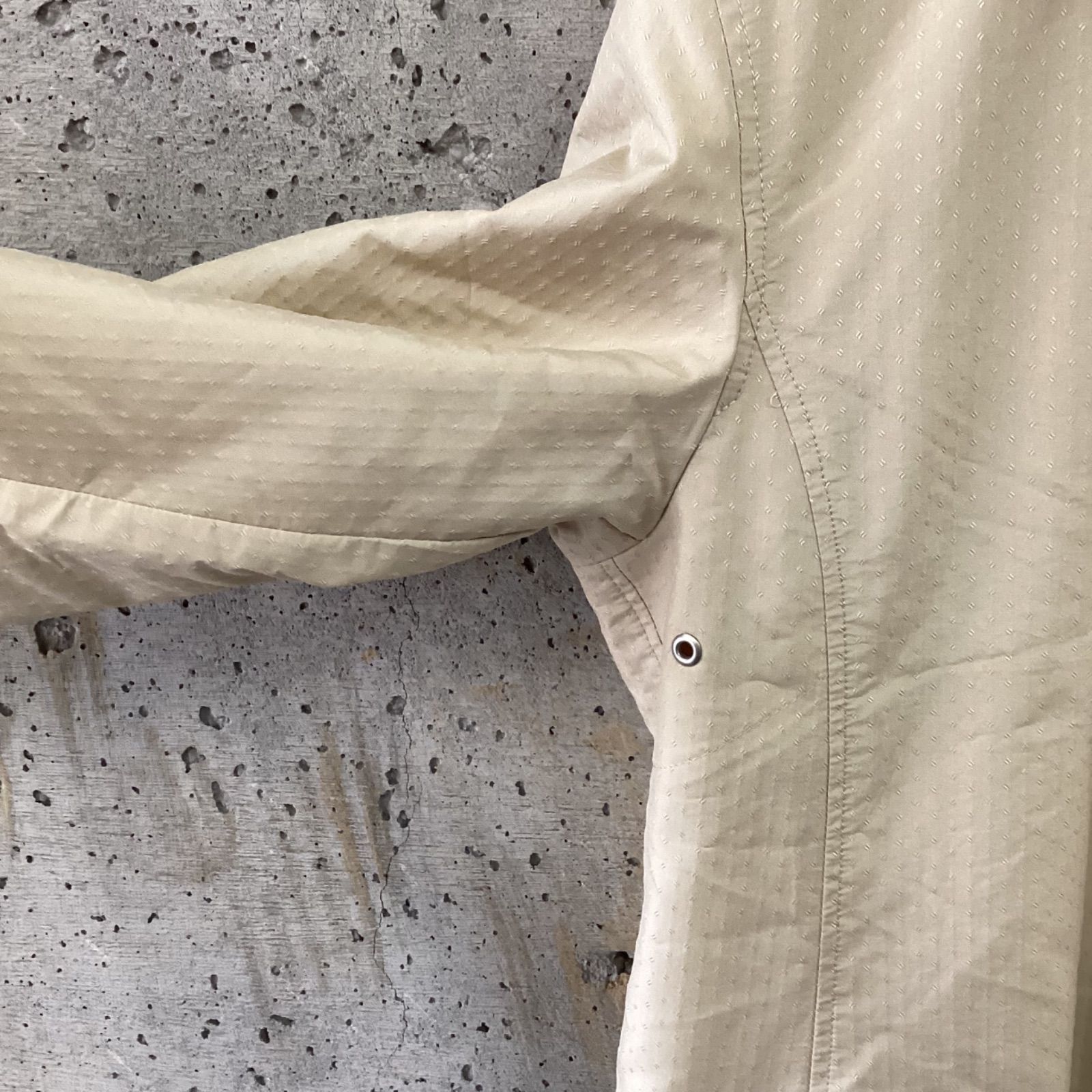 WINDCOAT ウインドコート エイネット ベージュ ISSEY MIYAKE - メルカリ