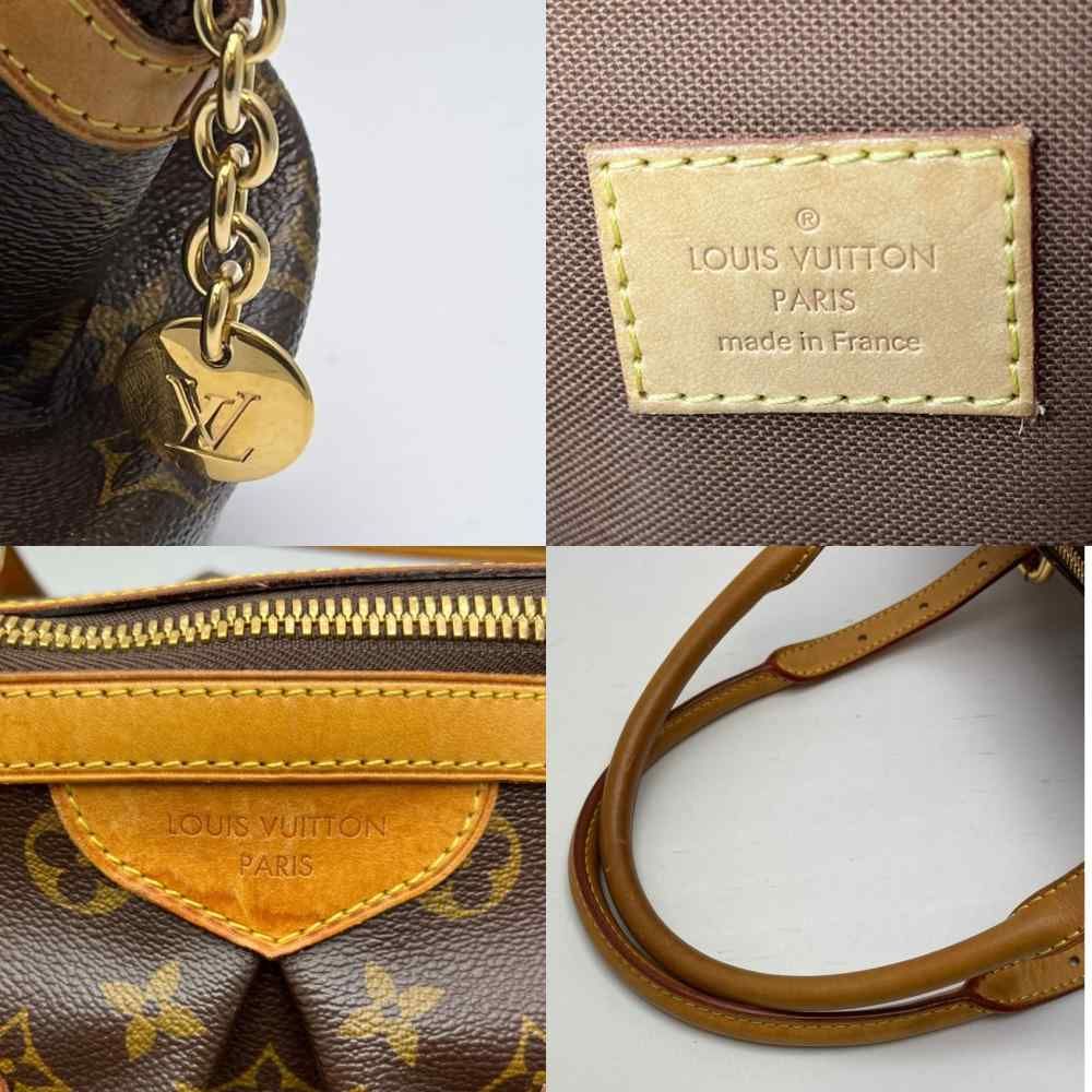 ◆◆LOUIS VUITTON ルイヴィトン モノグラム ティボリGM 布袋付　ハンドバッグ M40144 ブラウン