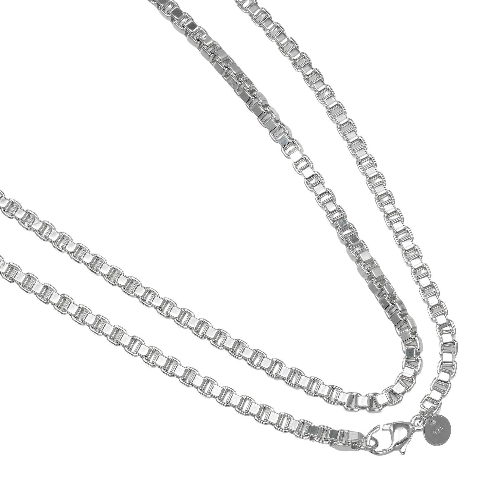 TIFFANY&Co.】ティファニー ベネチアン 90cm シルバー925 レディース