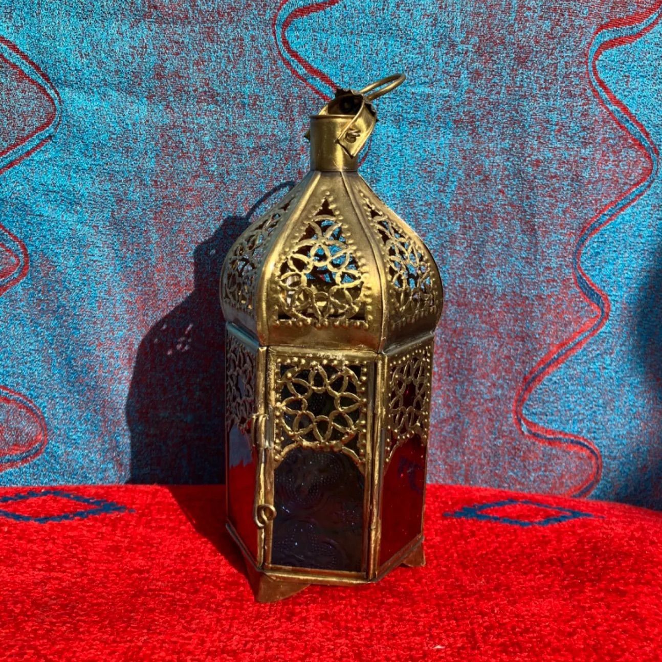 モロッコランプ ゴールド アウトドアやキャンプにも！