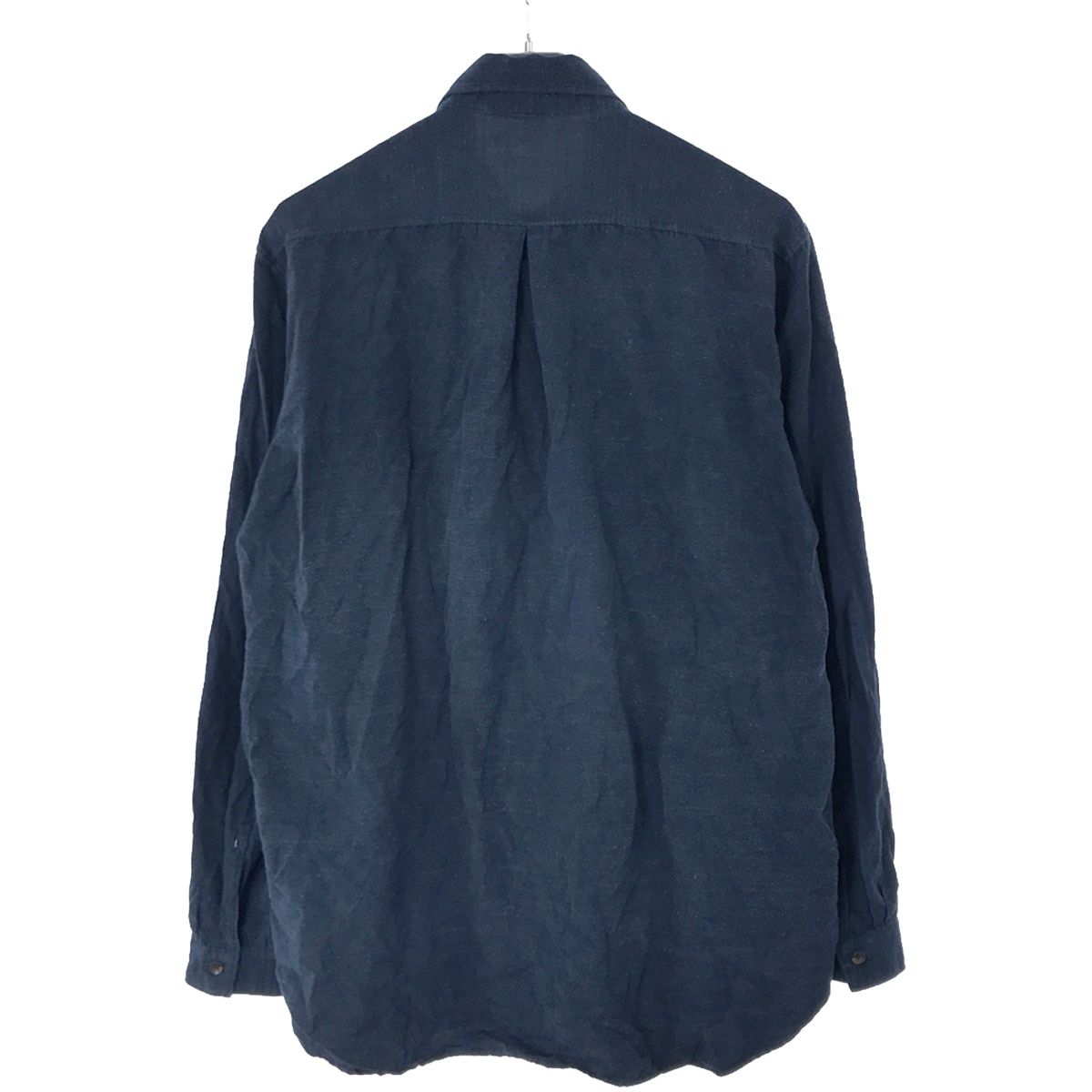 kaval カヴァル Silk Cotton Basic Shirt シルクコットンベーシックシャツ インディゴ L - メルカリ